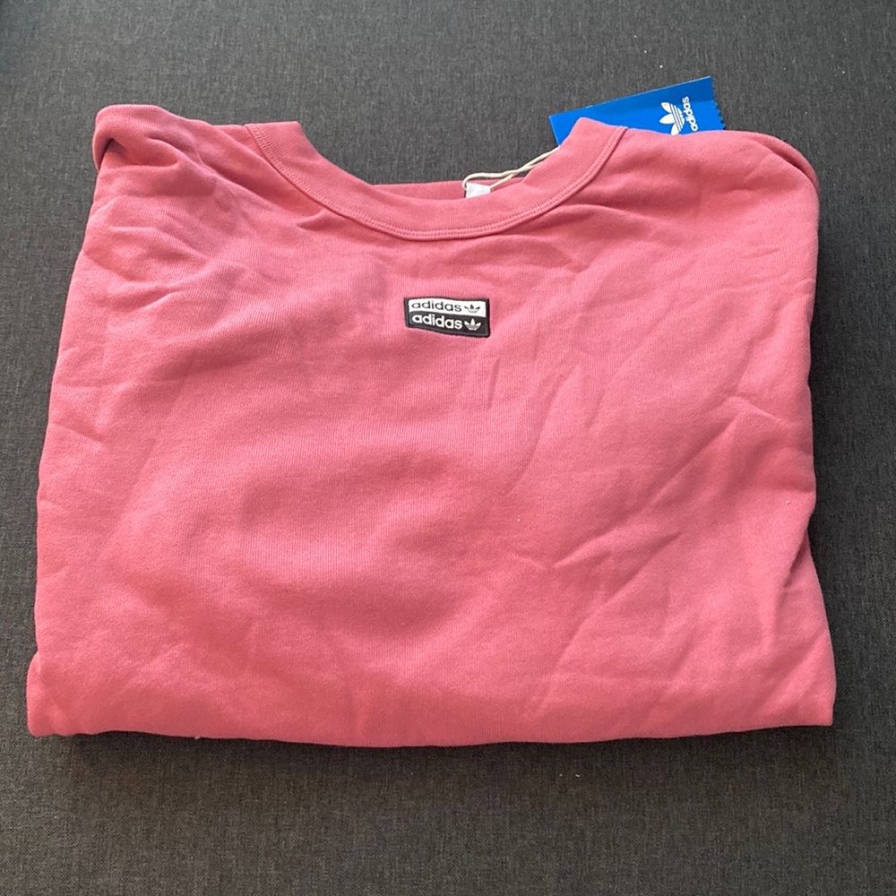 Brand new Adidas pink crewneck!